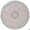 Safavieh 4 x 4 ft. Cape Cod Round Area RugYellow & Pink CAP225C-4R - alternate 4